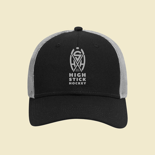 6 Panel Mesh Back Trucker Hat Back Split